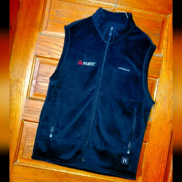 Mens med patagonia vest